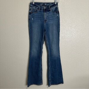 Old Navy Higher High-Rise Flare Medium Wash Mary Kate Jeans, Size 4